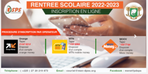 Rentrée Scolaire 2022-2023 Côte d'Ivoire: Comment S'inscrire En Ligne?