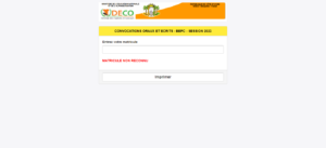 convocations candidats aux épreuves orales et écrites BEPC et TO Côte d'Ivoire 2023