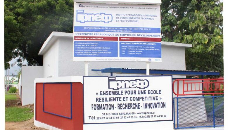 Concours professeurs de collège (CAP/CP) d'entrée a L'IPNETP en Côte d'Ivoire 2023